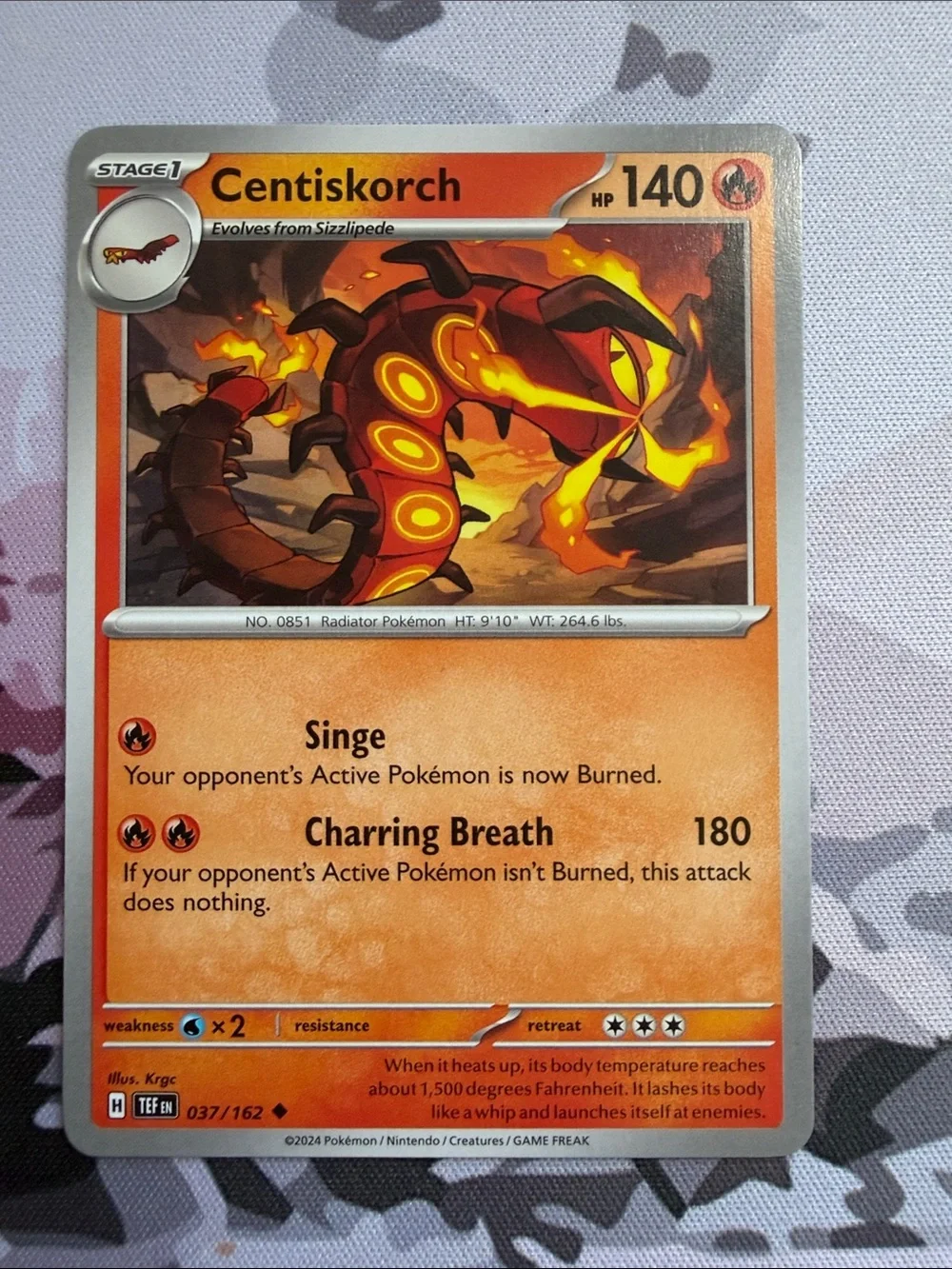 Sizzlipede & Centiskorch Collection Lot | 3 Pokémon Cards | ✨5/$25✨